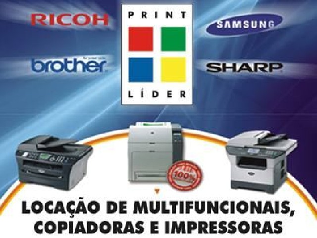 Foto 1 - Locação impressoras- multifuncionais- scanner